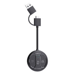 BlitzWolf® BW-LE524 USB Audio Transmitter Adapter bluetooth V5.4 Adapter 50m Range Dual Connection Low Latency Mini Portable Type-C USB Transmitter Adapter for TV PC