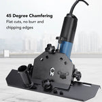 45-Degree Chamfer Tool for 115/125 Angle Grinders Metal Structure High Efficiency Easy Installation Compact Design for Ceramic Tiles