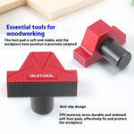 LinkMejor Aluminium19mm 20mm MFT Workbench Hole Bench Dog Clamp Non-slip Table Stopper for Woodworking DIY Project