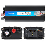12V/24V to 220V 500W / 1000W / 1500W / 2000W Peak Power Home Car Outdoor Modified Sine Wave Inverter Car Power Inverter