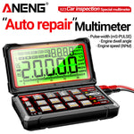 LinkMejor 623 623Pro Auto Repair Multimeter 20000 Counts AC/DC Voltage Current Resistance Capacitance Frequency Temperature NCV True RMS LCD Backlit Display