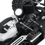 LinkMejor RH1002 1/10 2.4G Off Road Nitro Fuel Engine 4WD RC Car High Speed Vehicle Model Force 18 Engine