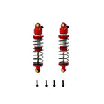 2PCS Upgraded Metal Oil Filled Front Rear Shock Absorber Dampers for Wltoys 244016 LOSI Micro-B 1/24 RC Cars Vehicles Models Spare Parts