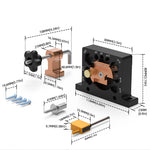 LinkMejor Adjustable  Dowel Jig With Carbide Inserts 8-20mm Hole Specifications Compact Lightweight