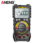 LinkMejor SZ20 High Accuracy Multimeter with Screen Backlight NCV Induction Dual Fireproof Fuse AC DC Voltage Detection up to 25000 Range Ideal for Electricians Technicians DIY