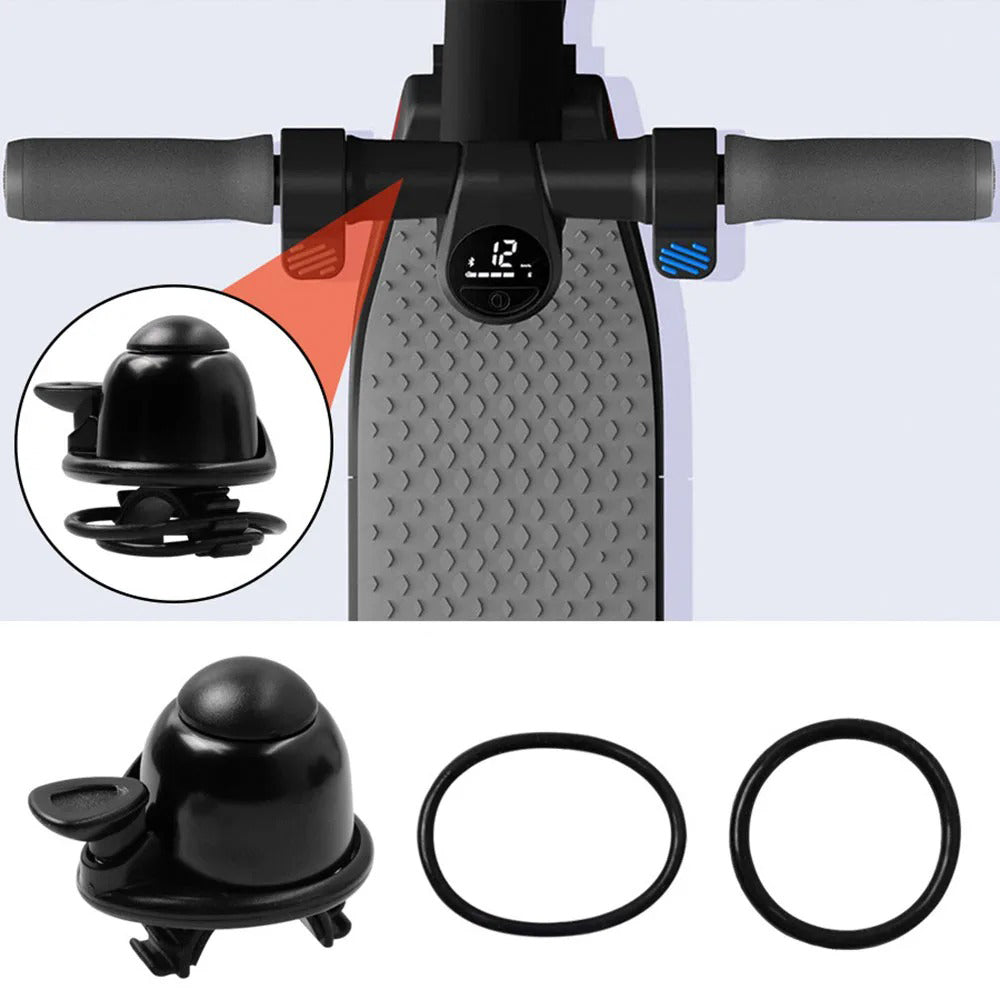LinkMejor Bicycle Bell Aluminum Alloy Loud Horn Cycling Handlebar 360 Rotation Bike Bell MTB Road Bike Electric Scooter Parts
