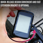 LinkMejor 2.4-inch GPS Wireless Bicycle Computer 5-Star Positioning Type-C Charge Cycle Speedometer Digital Stopwatch Bike Odometer for Road MTB