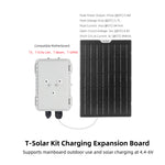 LinkMejor T-Solar-Kit SIM/Charging Expansion Board 4.4-6V Solar Charging 5.4W Compatible With T3/T-Echo Lite/T-Beam/T-SIMXX Outdoor Mount Enclosure