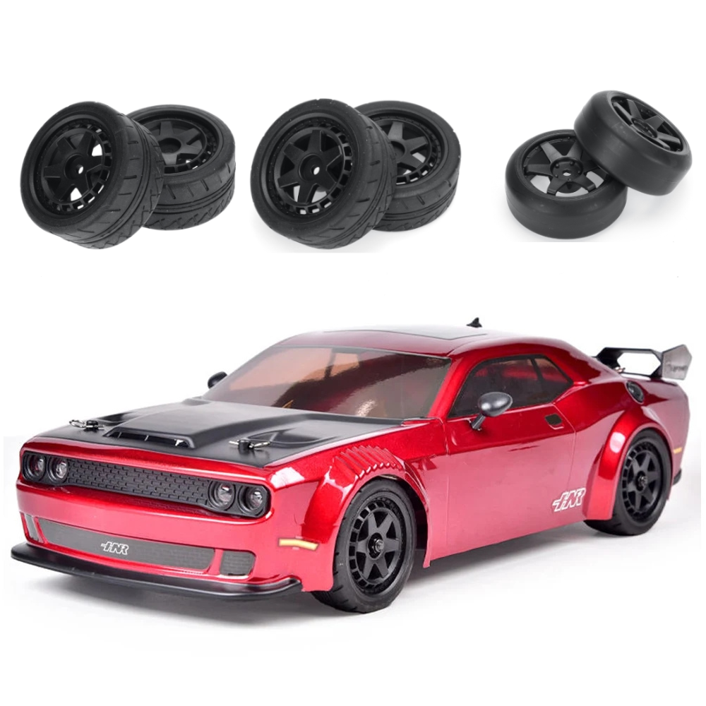 2PCS HNR H9802 PANTHER 1/10 Drift RC Car Parts Front/Rear/Drift Tires Wheels Vehicles Models Spare Accessories H98221/H98222/H98223