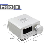 Si4732 Full Band Radio Receiver FM LW MW SW SSB Aluminum Alloy BCL High-Performance WiFi BNC Connector Digital Decoding Longwave Shortwave High Fidelity Sound Speaker