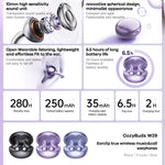 LinkMejor CozyBuds W29 OWS Earclips Earbuds Wireless bluetooth Earphone Stereo Open-ear Ergonomics Mini Ligth Portable Headphones with Mic