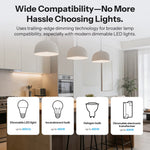 LinkMejor MINI-DIM MINI Extreme Matter Over WiFi Dimmer Switch Wide Lighting Compatibility Matter-enabled Google Apple Home Alexa