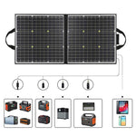[US Direct] FlashFish 50W 18V Portable Solar Panel Foldable Solar Charger for Camping Power Generator SP50W