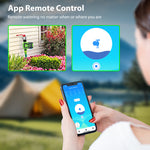 LinkMejor Tuya WiFi Smart Sprinklers Timer Hose Timer 1 Outlet Irrigation Hose Timer Waterproof Smart Watering APP Remote for Lawns Garden