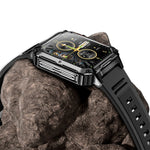 Bakeey P3 1.91inch HD Screen RGB bluetooth Call Heart Rate Blood Pressure Blood Oxygen Monitor Sleep Monitoring Multi-sport Modes Music Playback IP67 Waterproof Smart Watch