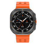 LinkMejor DT Watch Ultra 1.5inch HD Screen Built-in 4GB Memory 1000+ Songs ChatGPT/Recorder/NFC/Compass bluetooth Call Heart Rate Blood Oxygen Monitor Sleep Monitoring Multi-sport Modes Music Playback IP68 Waterproof Smart Watch