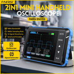 LinkMejor DSO153 Oscilloscope Signal Generator Oscope Meter 1M Bandwidth 5MS/s Sampling Rate Oscillometer Multiple Waveforms
