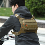Tactical Chest Bag for Men Comfy Sports Front Vest Backpack Rig Pouch for Hiking Cycling Outdoor Camping Fishing Hunting Travel