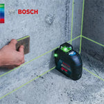 GLL3-60XG 3D Green Laser Level 12 Lines Auto-Leveling 30m Range IP54 High Accuracy Construction Tool English version