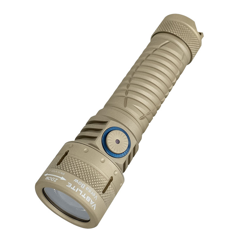 Vastlite Versa Bow 1200M Zoom LEP Flashlight 400LM Rechargeable 21700 Thrower Flashlights Camping Portable Outdoor Long Distance Strong Spotlinght LED Torch