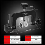 LinkMejor TOOLS 3-Way Face Clamp Edge Clamp G Clamp Woodworking Clamp for Cabinet Carcass & Edging Shelves