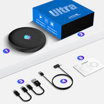 Tbox Ultra2 3-in-1 Android 15.0 SM6350 Tv Box CarPlay Wireless Android Auto Wireless Adapter Support Youtube Netfilx IPTV GNSS