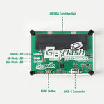 Original GBFlash Game Boy GBflash GBA/GBC Burner Great Design USB Adapter No Screen GBflash Cart And Type C Data Cable