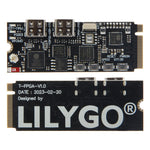 LinkMejor® T-FPGA ESP32-S3 Development Board M.2 Slot FPGA GW1NSR-LV4CQN48PC6/I5 low-power Microcontrollers WiFi Bluetooth5 Module