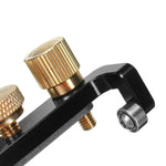 LinkMejor Precision Chisel Honing Guide Sharpening Jig Tool Aluminum Alloy for Chisels and Planes for Razor-Sharp Woodworking Performance
