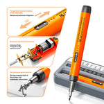 32-in-1 Precision Electric Screwdriver Set 3.5N.m. Cordless Power Tool Kit USB Rechargeable Household Home Use Tools