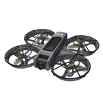 X226 WiFi FPV with Goggles Glasses / 5.9inch LCD Screen Controller HD Dual Camera Electrically Adjustable Optical Flow Hover Circle Protection LED Light Brushless 2.4G 4CH 6-Axis Remote Control Toys RC Drone Quadcopter RTF