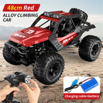 LinkMejor MD506A RTR 1/10 2.4G 4WD RC Car Alloy Shell Off-Road Climbing Truck LED Light Remote Control Vehicles Models Toys