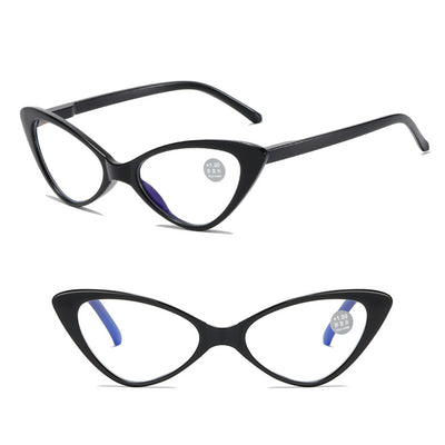 Fashion Classic Retro Cat Eye Type Reading Glasses for Women Anti Blue Light Presbyopic Eyeglasses
