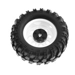 4PCS Off Road Tires Wheel 1.9 inch for 1/8 RC Racing Crawler Car FMS NT4 SCX10 W136 RC Car Parts One Line Hex Adapter
