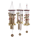Solid Wood Bronze Metal Air Volume Multi-tube Anti-rust Copper Alloy Wind Chime