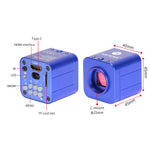 16MP Industrial Microscope Camera Electronic Eyepiece HDM=I USB  for  Biological Microscope Stereo Microscope