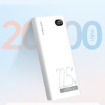 TECLAST V20 Pro 22.5W 20000mAh Power Bank with LED Digital Display External Battery Power Supply with 3 Inputs & 4 Outputs Support PD QC FCP SCP AFC Fast Charging for iPhone 17 17Pro 16 Pro Max 15 14 13 for Xiaomi 17pro for Huawei Mate XTs