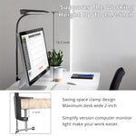LinkMejor Desk Lamp with Clamp 25 Lighting Modes Eye-Caring USB Powered Flexible Gooseneck Adjustable Color and Brightness Timer Function Energy Efficient for Office Home Reading Study