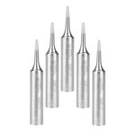 LinkMejor 5pcs 900M-T-1C Solder Iron Tips set For 936/937 Soldering Station Etc