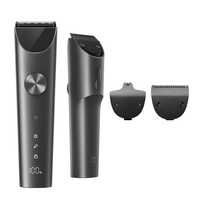 LinkMejor Mijia Hair Clipper 2 Full Grooming Kit with LED Display Dual Speeds Cutting Length Adjustable IPX7 Waterproof Rechargeable Shaver