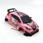 Hstar D24 1/24 Drift RC Car Parts Body Shell with LED Light On-Road Racing Vehicles Models Spare Replacement Accessories