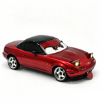 LinkMejor 1804 for Mazda MX-5 Miata NA 1/18 Drift RC Car Parts Windshield Sticker On-Road Racing Vehicles Models Replacement Spares