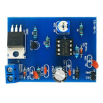 NE555 DC 4.5V DIY Electronic Fan Module PWM Speed Control Motor Speed Controller Electronic Soldering Kit for Learning