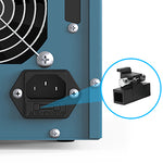 LinkMejor HM310-T Black Direct Current Stabilized Power Supply 30V 10A Dual-Frequency Programmable Dual USB Output Best for Precision Projects