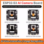 ESP32-S3 AI Camera Development Board 2.4GHz Wi-Fi BLE DVP Camera Integrated Audio Supports Connecting External Display Image Capture Recognition AI Speech Interaction Support