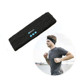 LinkMejor Wireless Stereo Bluetooth V5.0 Headphones Headband Charging Removable Washable Sweat-absorbent Sports Bandana Music Knit Eye Mask