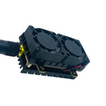 5.8GHz 48CH Max 5.5W VTX 200mw 500mw 1W Adjustable Dual Cooling Fans 7-36V FPV Transmitter Long Distance Wireless Image Transmission SmartAudio Support for FPV Racing Drone RC Airplane Fixed Wings