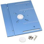 Premium Aluminum Router Plate Precision Woodworking Tool for 65mm Tables Workbench Trimmer And Engraving Machine