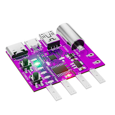 LinkMejor Type-C PD3.1 Fast Charging Protocol 4-Wire Test Board Voltage Meter Deceiver 140W Charger Aging Tool For DL24 Load Tester