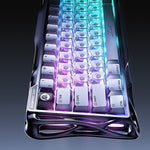 LinkMejor V60 PRO Wired Mechanical Gaming Keyboard Full CNC Aluminum Alloy Hall Effect Magnetic Switches 8000Hz Polling Rate 0.125ms Response Rapid Trigger RGB Web Driver